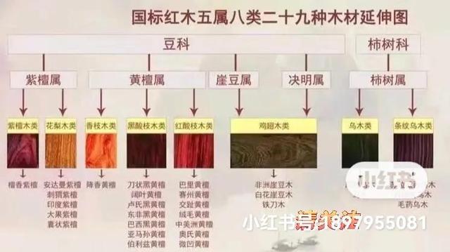 红木科普知识：红木种类